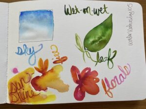 This Wonder Wednesday 105, learn a quick simple watery trick to make your watercolor painting soar! Click to see this Wings, Worms, and Wonder trick!