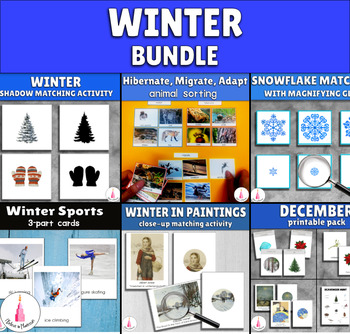 Winter bundle by I Believe in Montessori