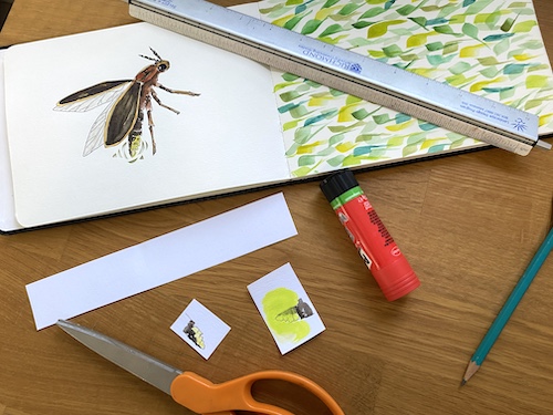 Wonder Wednesday 123: Join Wings, Worms, and Wonder in painting a flickering firefly!