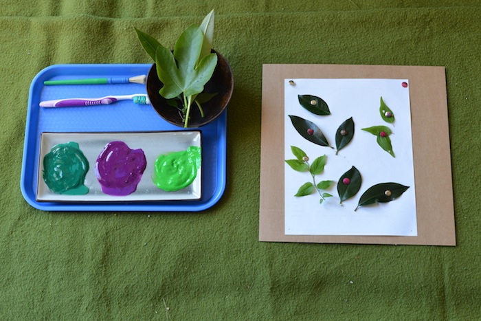 Wonder Wednesday 7 - Refreshed! Abstract Expressionist Nature Prints!